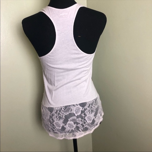 XS Express racer back tank mauve with sequins - Picture 6 of 6